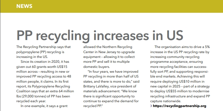 PP ringlussevõtt suureneb USA-s